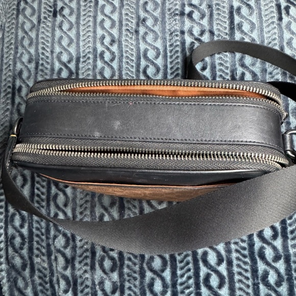 Coach Black and Tan Crossbody Bag with Matching Wallet - Picture 5 of 13